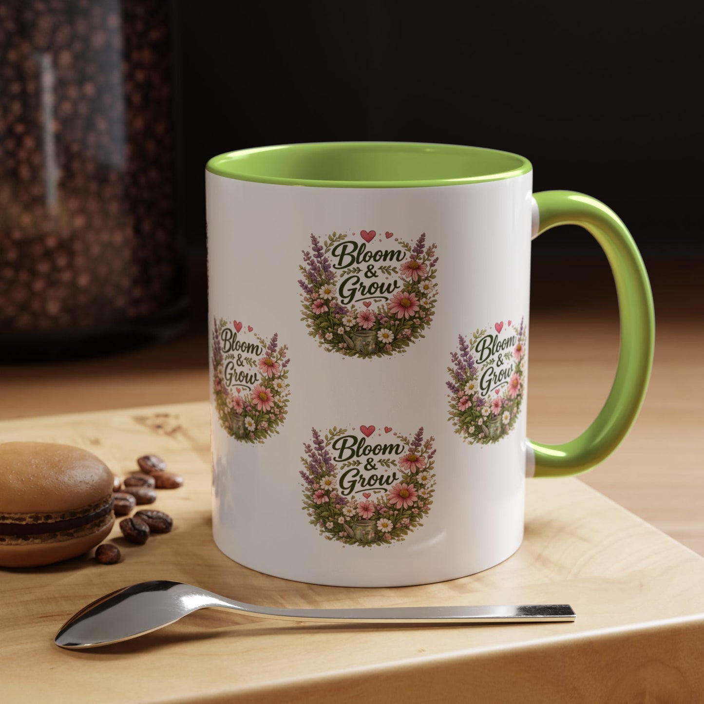 Gardeners Bloom & Grow Accent Coffee Mug - SJM Print Store