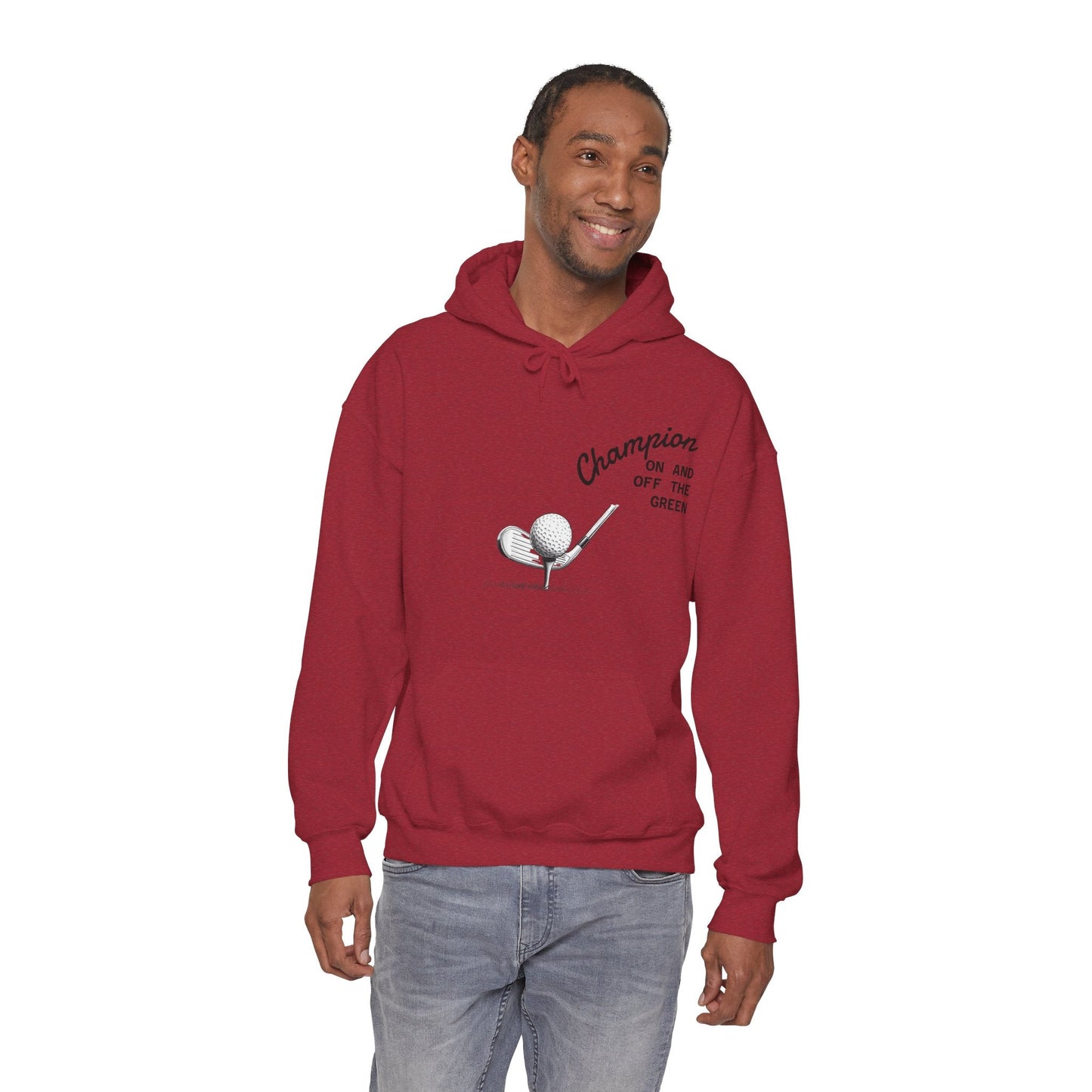 Golf Champion Hoodie, Unisex Golf Sweatshirt - SJM Print Store
