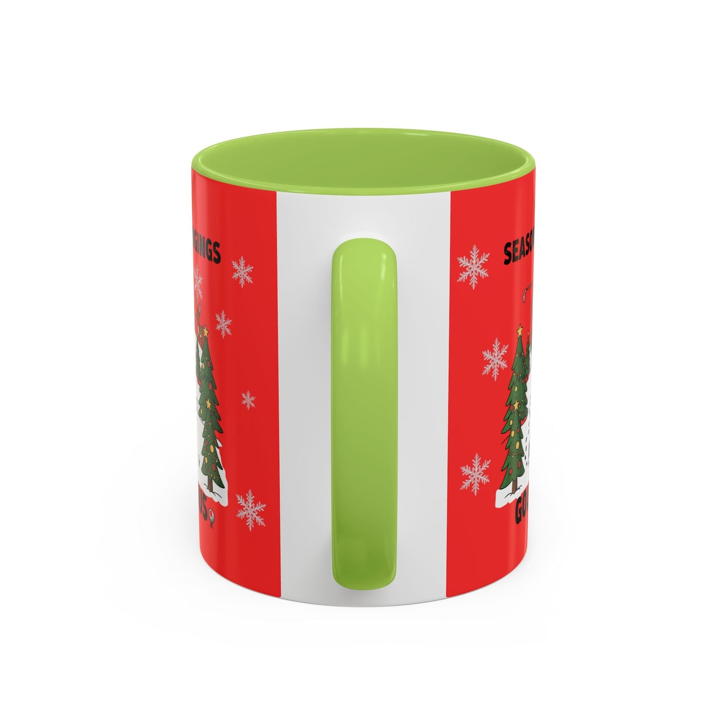 Golf Claus Christmas Coffee Mug - SJM Print Store