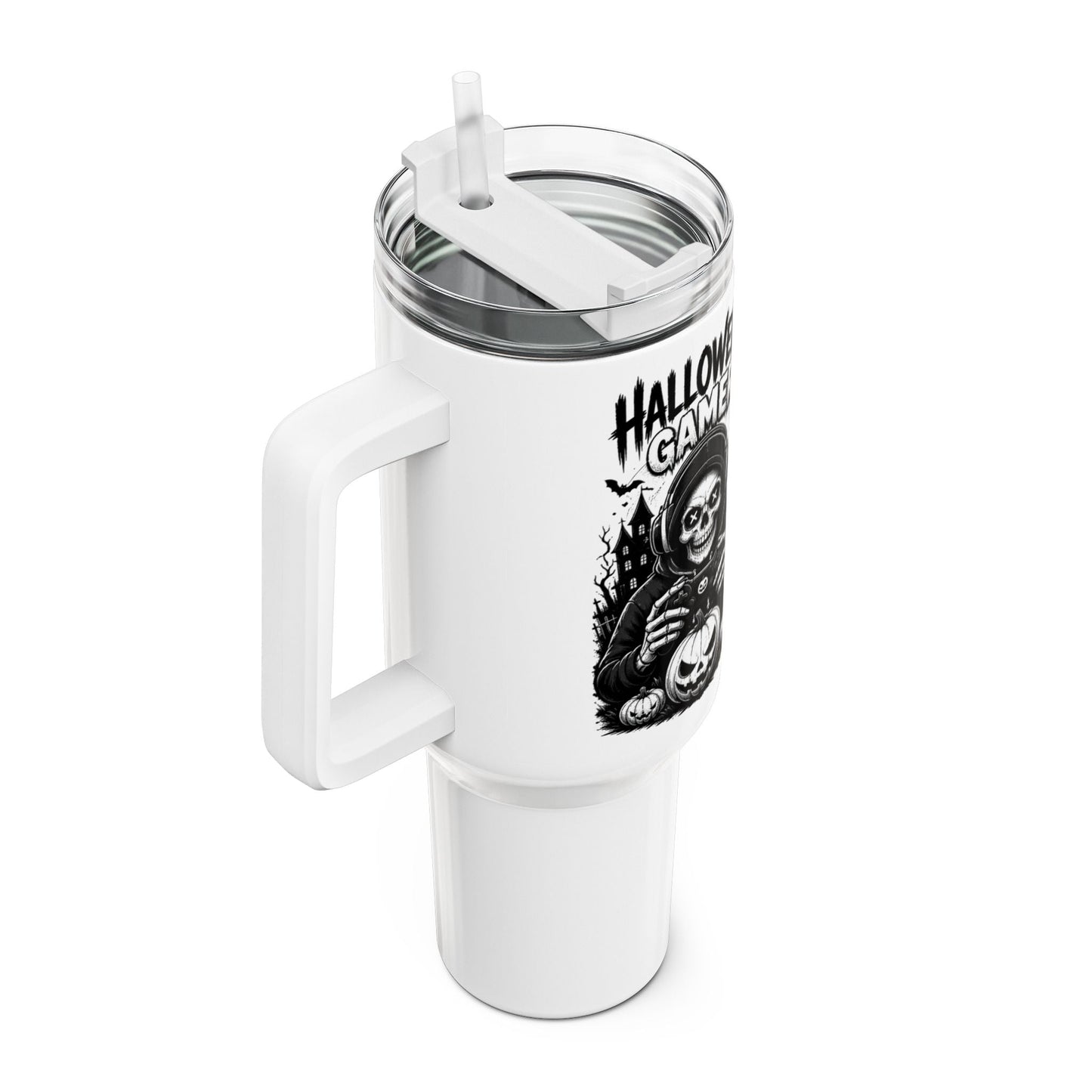 Halloween Gamer Insulated Mug - SJM Print Store