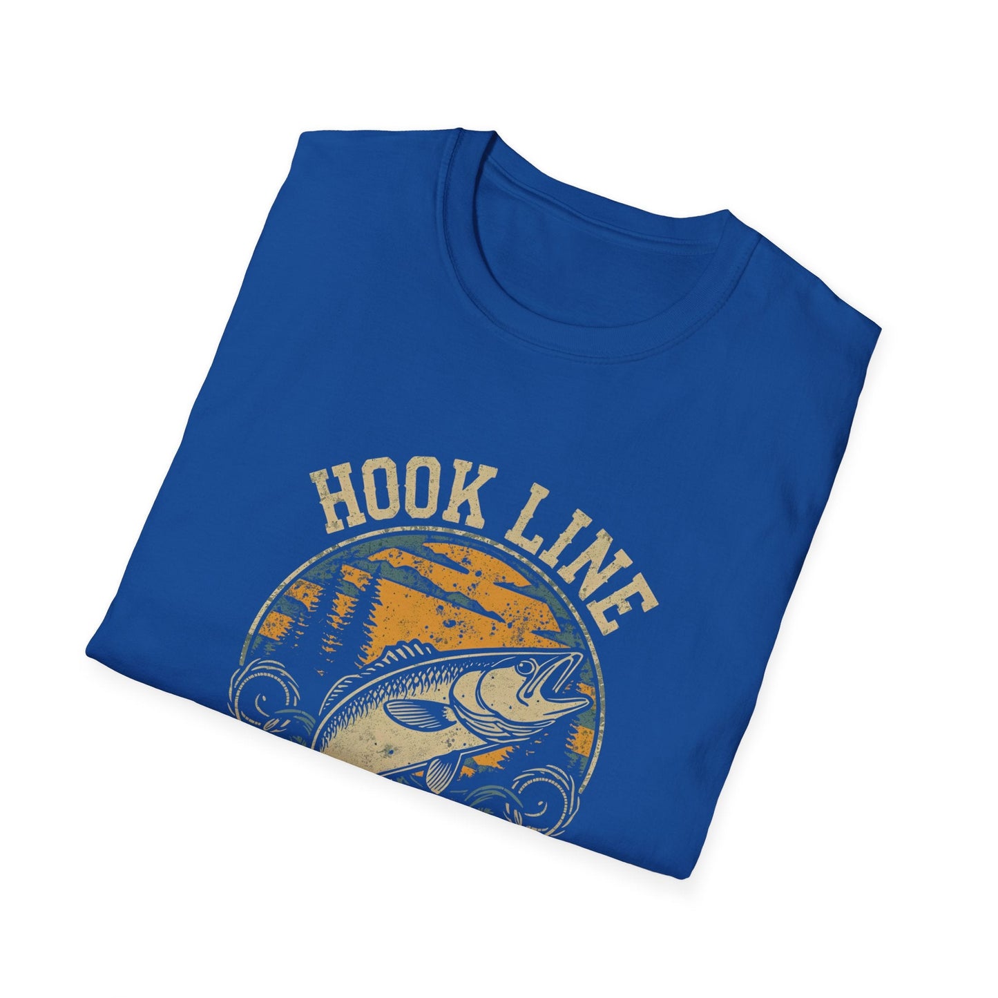 Hook Line & Sinker Fishing T-Shirt - SJM Print Store