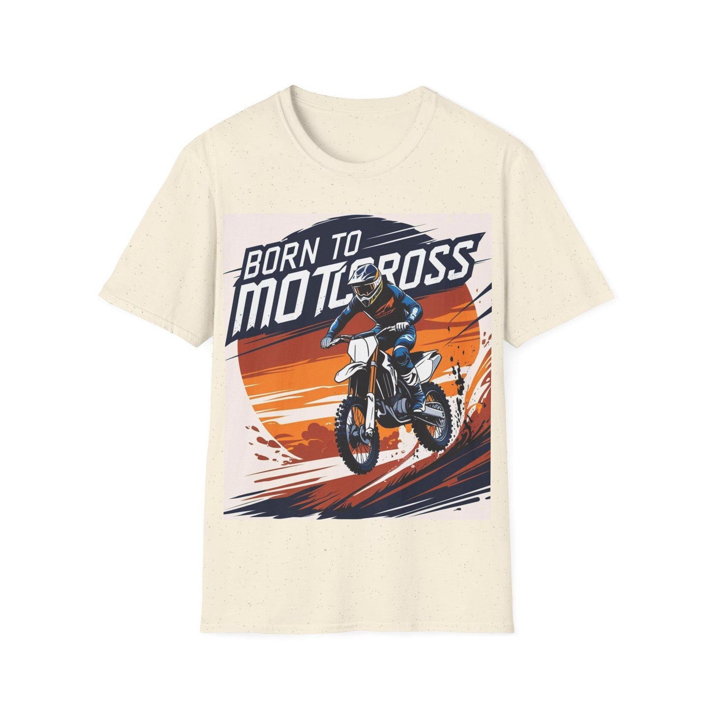 Born to Motocross Unisex Graphic Tee | Birthday Gift, Motocross rider or enthusiast Apparel, Casual Wear