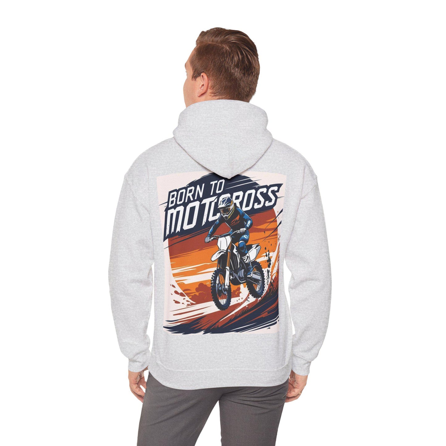 Motocross Hoodie, Unisex Heavy Blend Sweatshirt for Motocrossers, Casual Wear, Gifts for Him , Gifts for Her, Outdoor Apparel