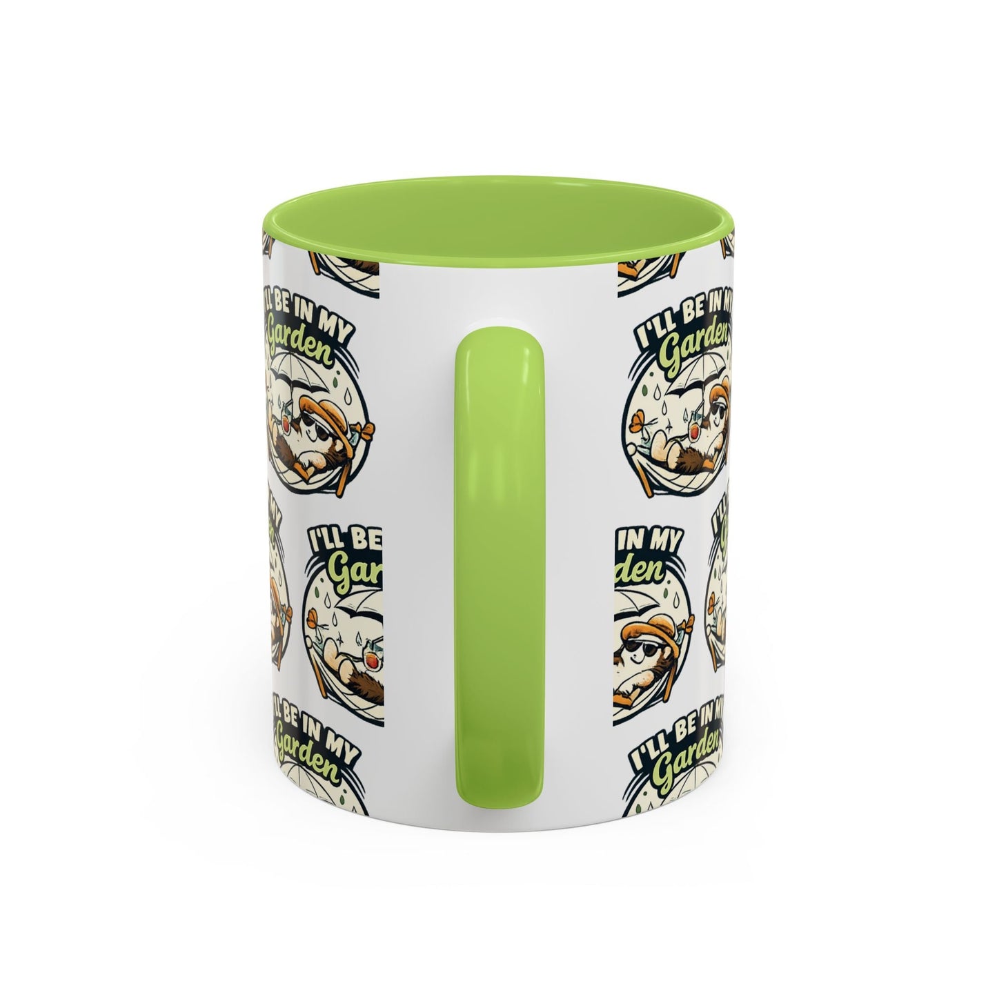I'll Be In My Garden Accent Mug - SJM Print Store