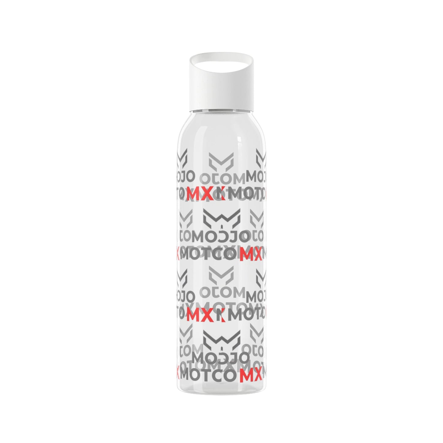 MojoMoto MX Water Bottle Repeating Logo Design - SJM Print Store