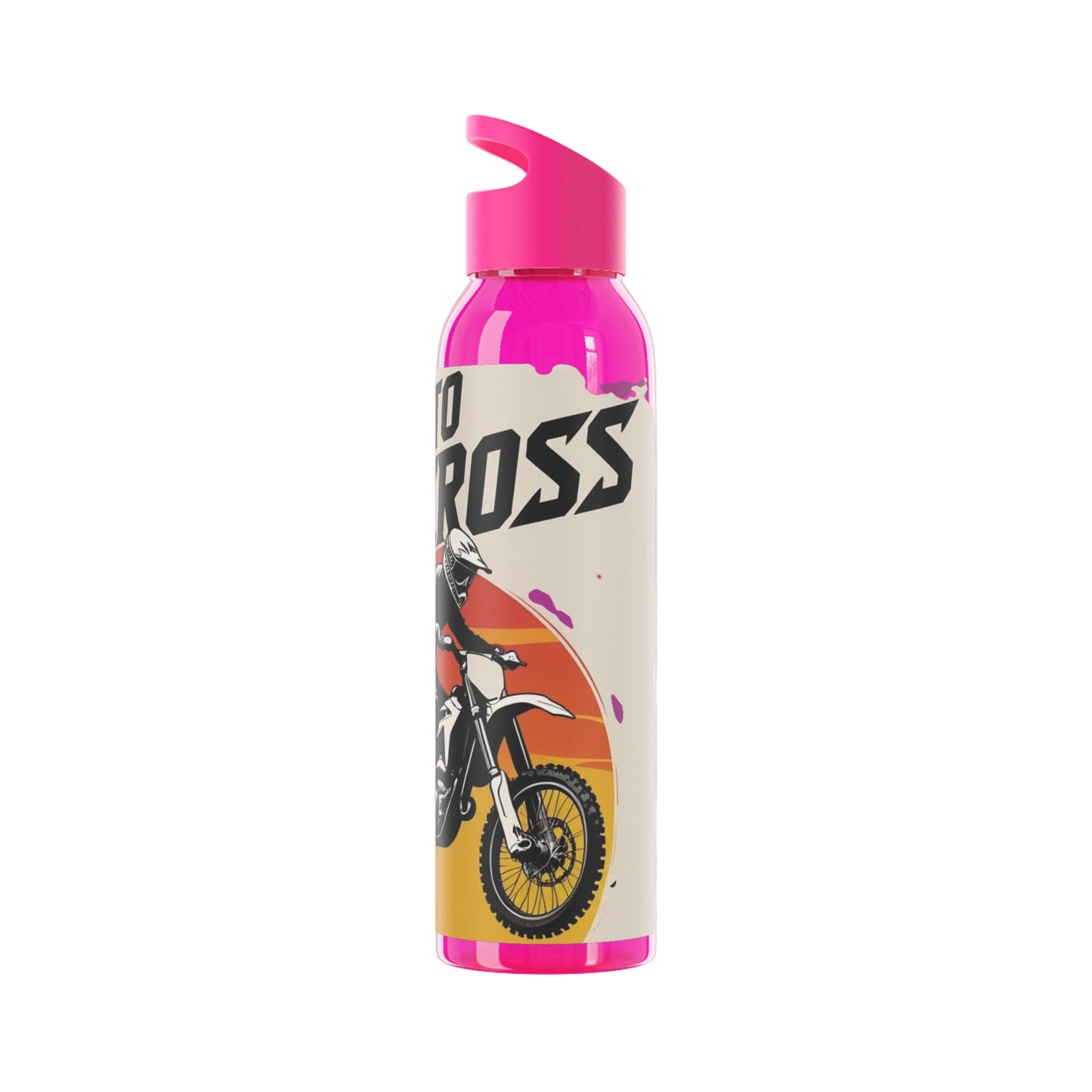 Motocross Water Bottle - Perfect for Riders & Supporters - SJM Print Store