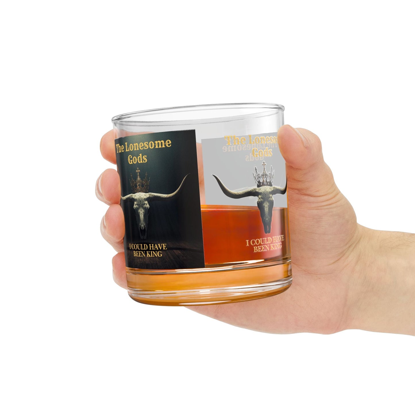 The Lonesome Gods - I Could Have Been King Whiskey Tumbler - SJM Print Store