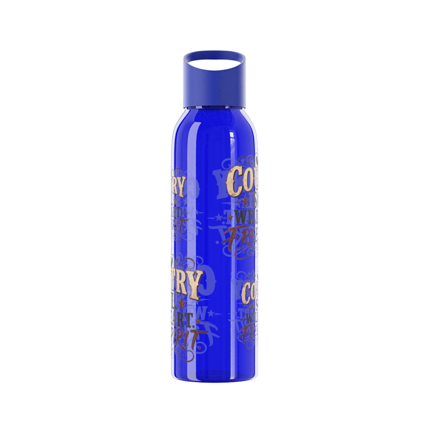 Country Soul Wild Heart Free Spirit Water Bottle – Country Western Bottle
