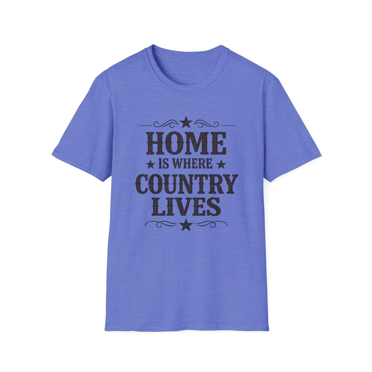 Home Is Where Country Lives T-Shirt – Country Style Tee