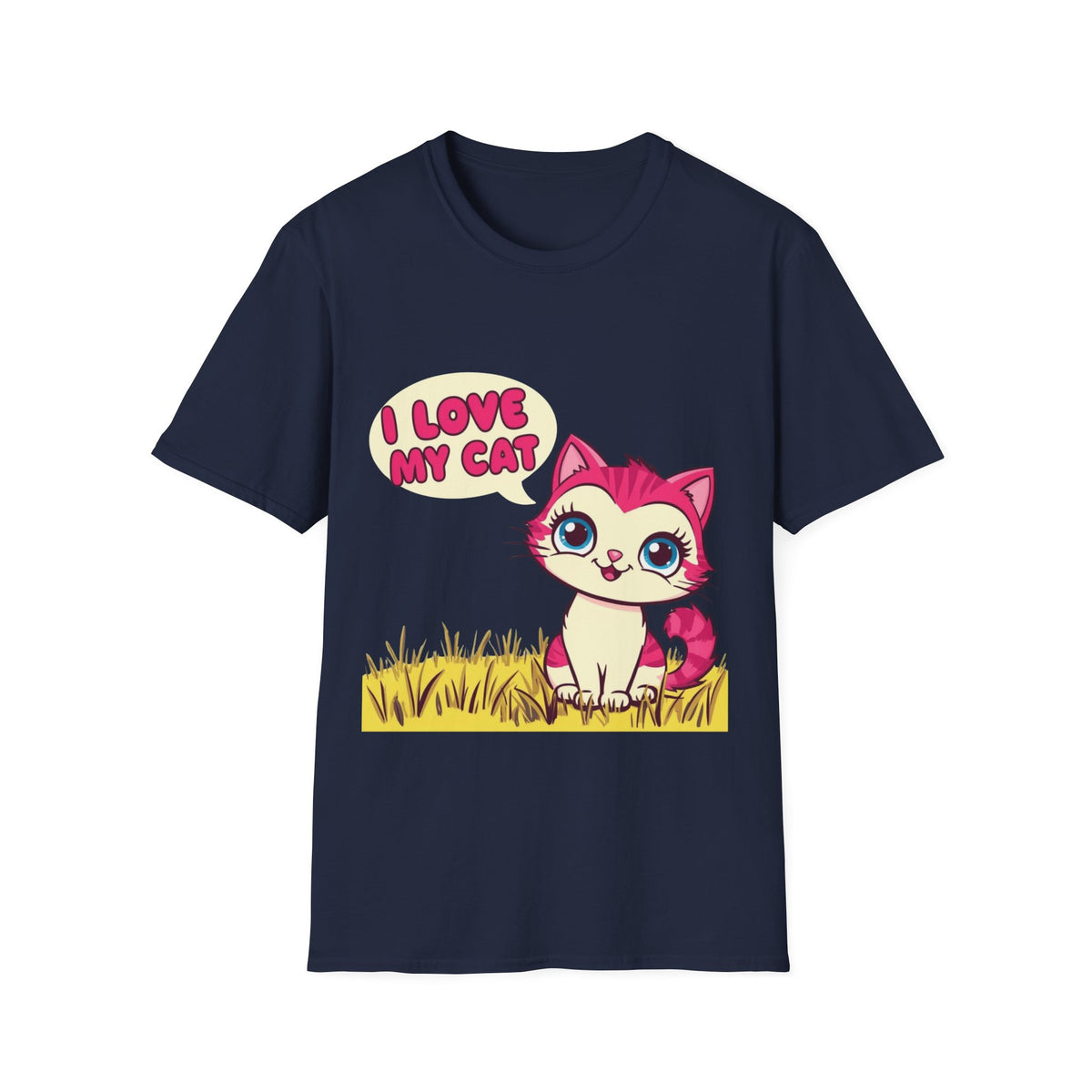 Niedliches Katzenliebhaber-T-Shirt