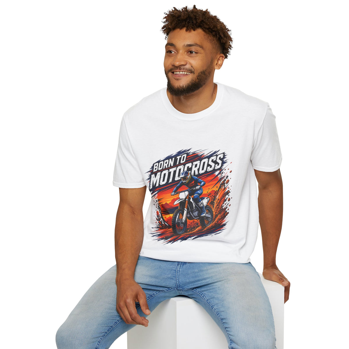 Born to Motocross Unisex Graphic Tee
