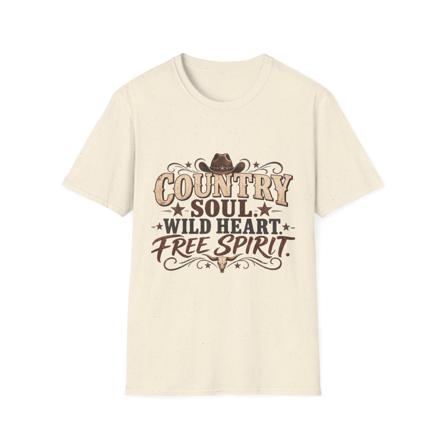 Country Soul Wild Heart Free Spirit T-Shirt – Western Country Tee