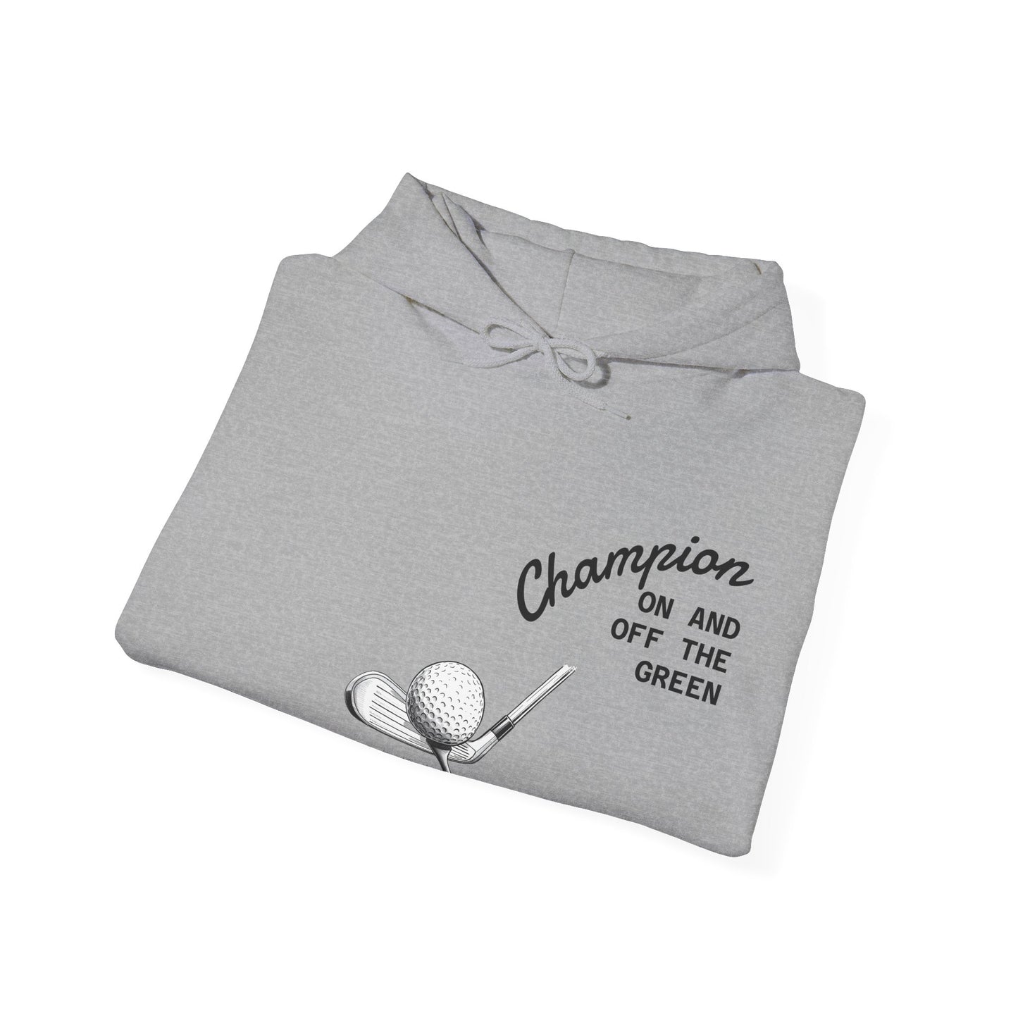 Golf Champion Hoodie, Unisex Golf Sweatshirt, Sports Gift for Him/Her, Casual Golf Apparel, Golf Lover Outfit