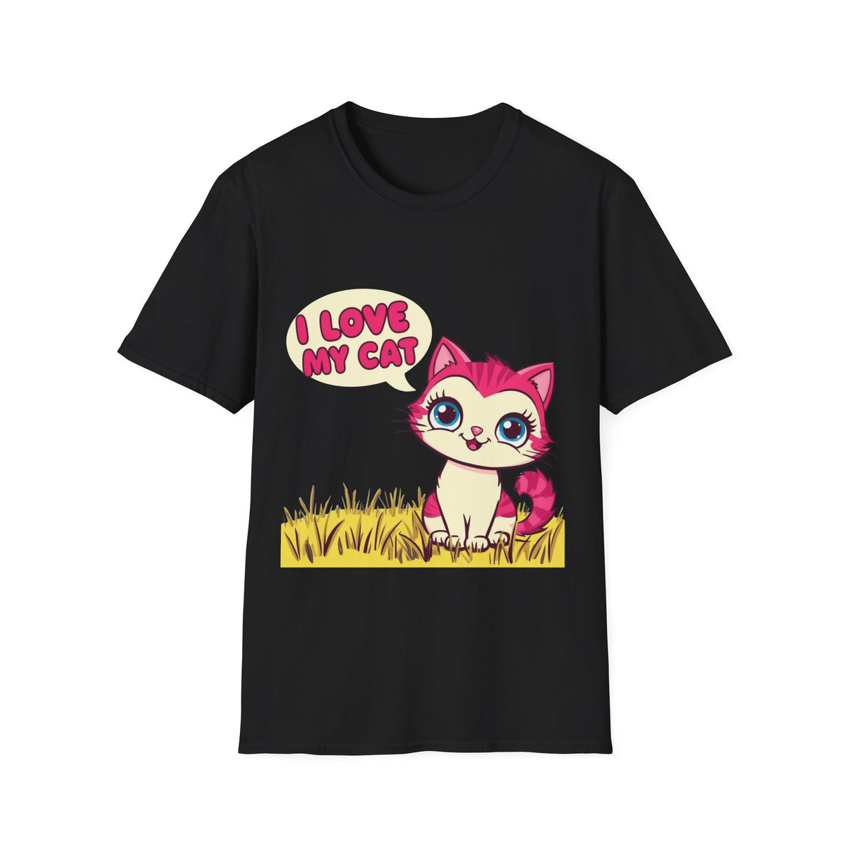 Niedliches Katzenliebhaber-T-Shirt