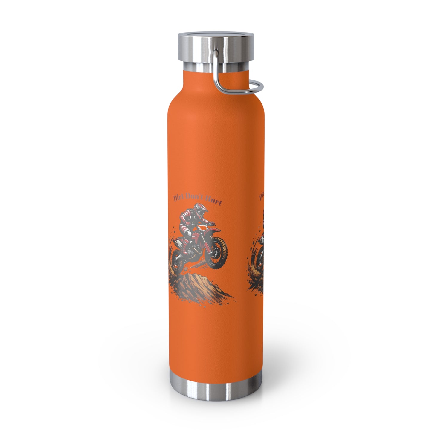 Dirt Don’t Hurt Moto Water Bottle — 22oz Insulated Stainless Steel