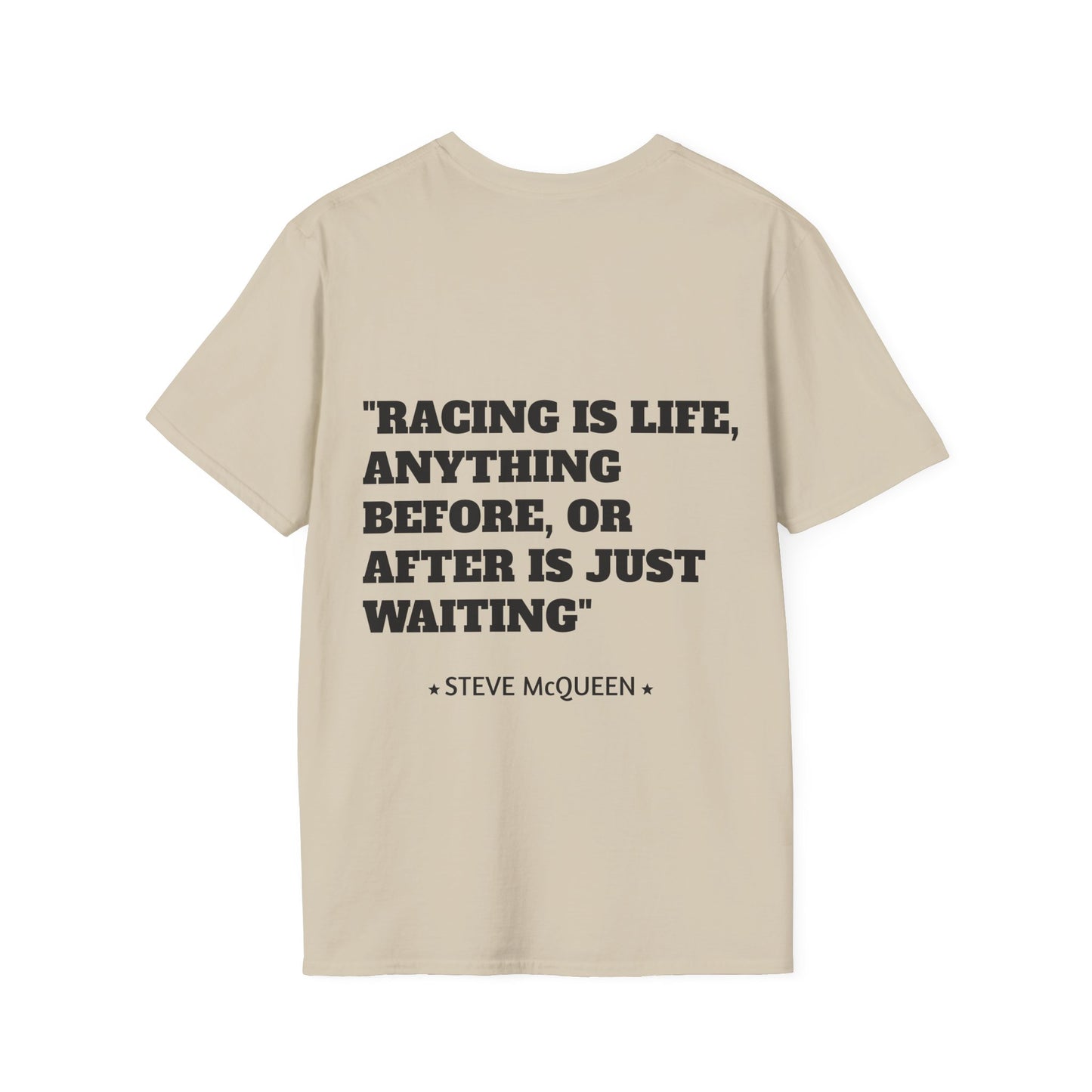 Mojo Moto MX Legends Quote T-Shirt - Steve McQueen