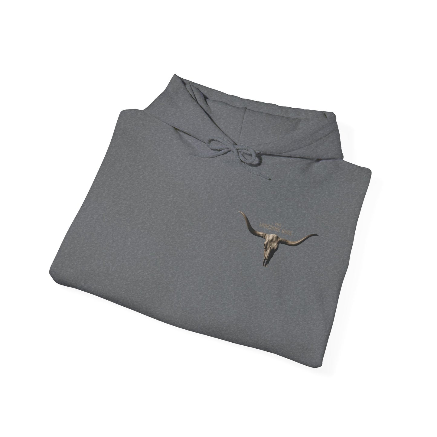 Sweat à capuche graphique Lonesome Gods - Sweat-shirt unisexe en tissu épais avec motifs des deux côtés