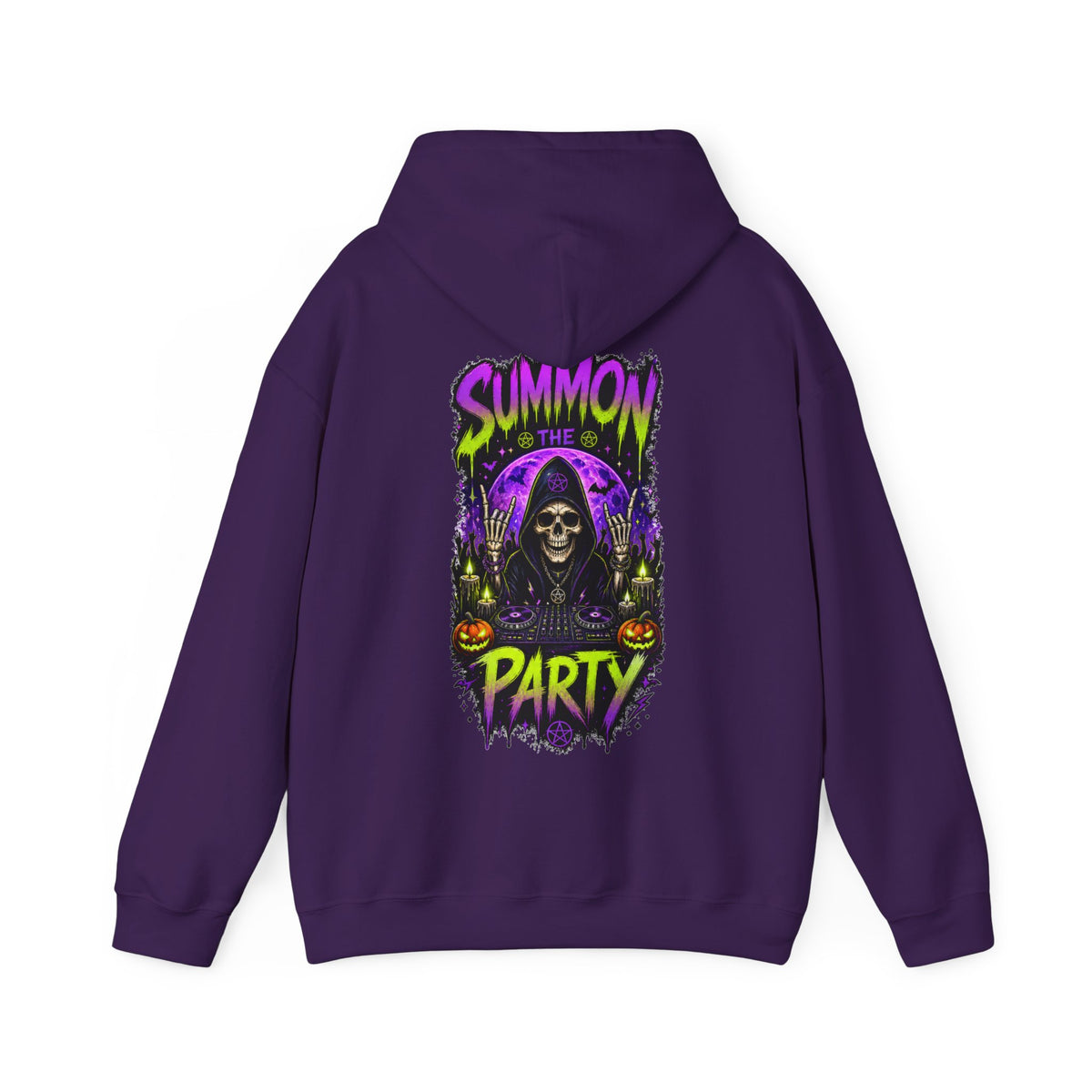 Summon the Party Halloween Hoodie – Unisex Front & Back Print
