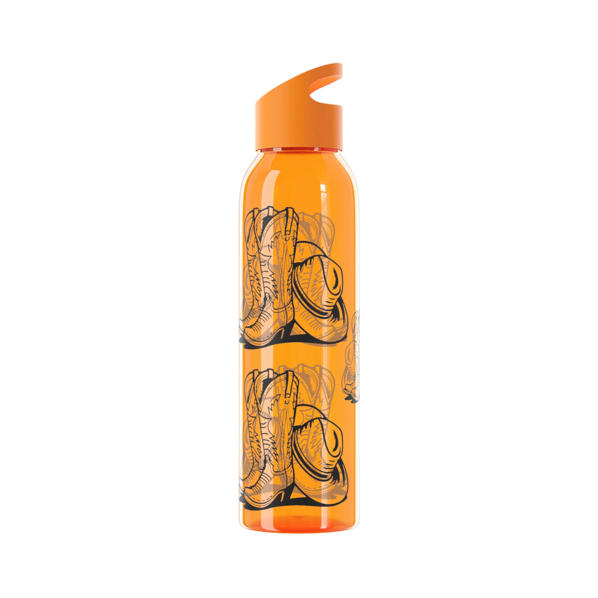 Cowboy Boots & Hat Water Bottle – Western Country Bottle