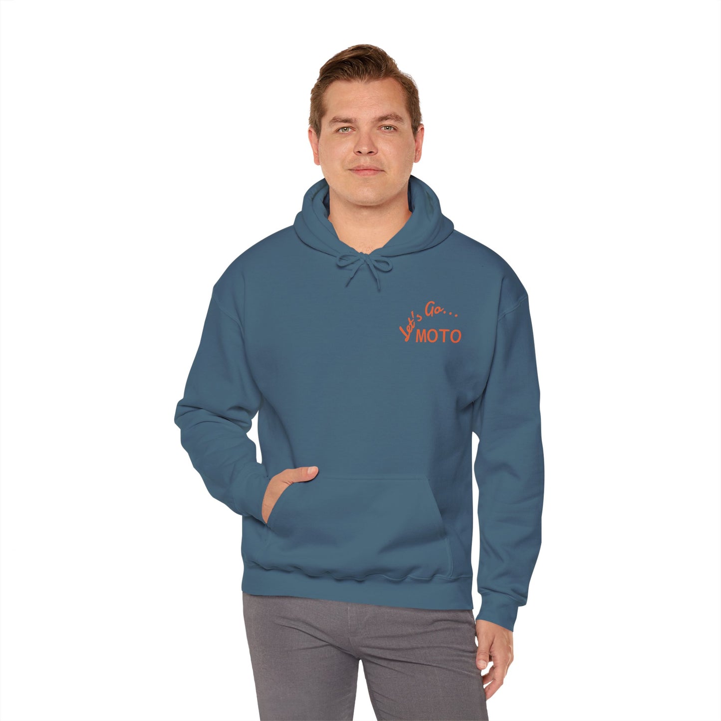 Sweat à capuche de motocross, sweat-shirt unisexe Heavy Blend