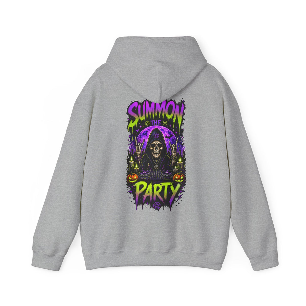 Summon the Party Halloween Hoodie – Unisex Front & Back Print