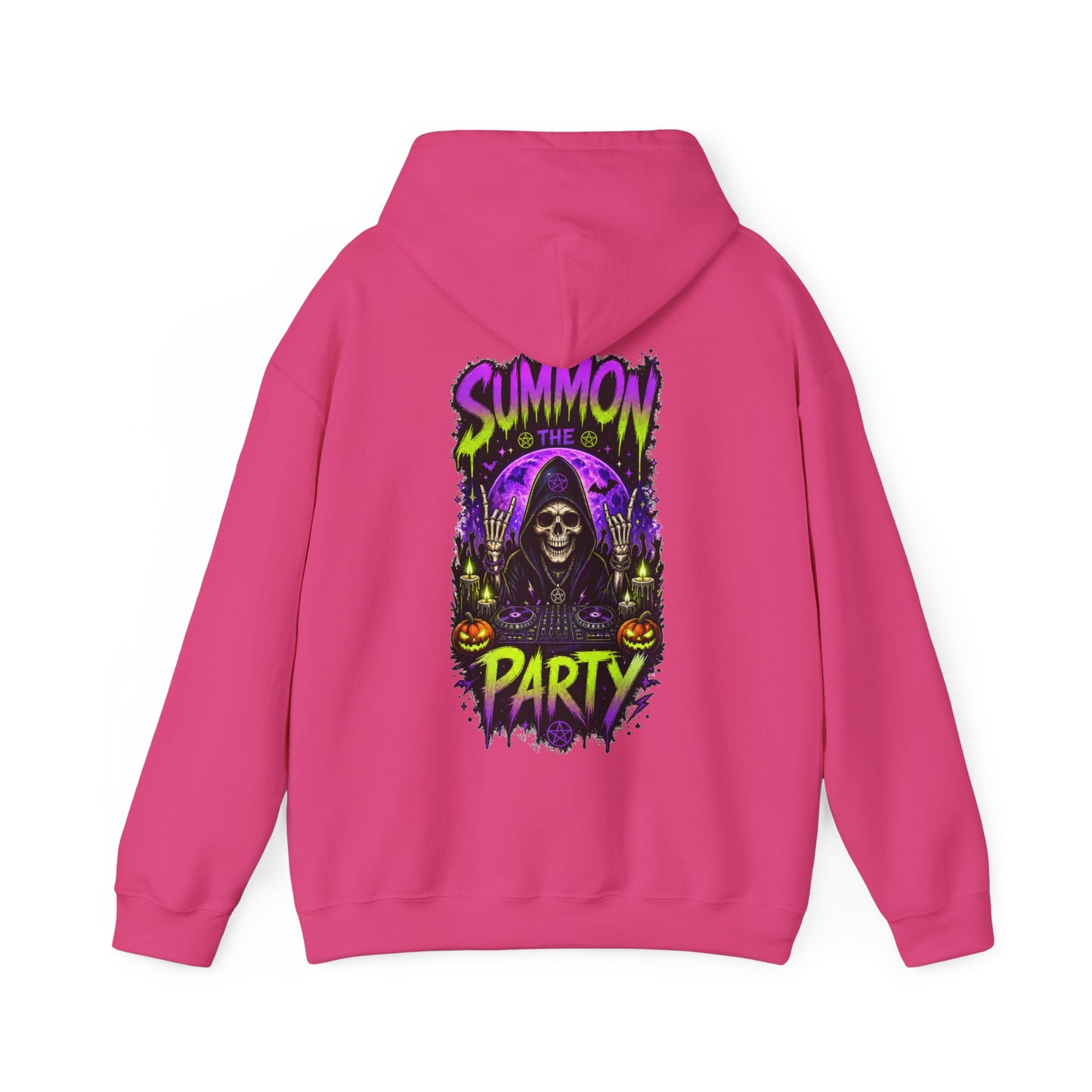 Summon the Party Halloween Hoodie – Unisex Front & Back Print