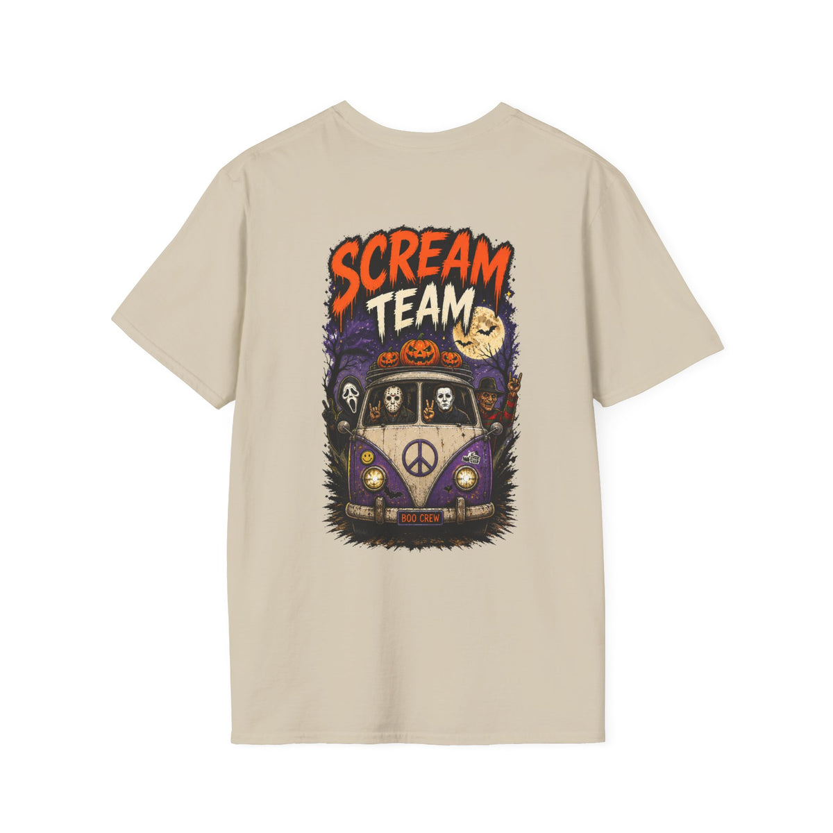 Scream Team Halloween T-Shirt – Unisex Horror Gamer Tee