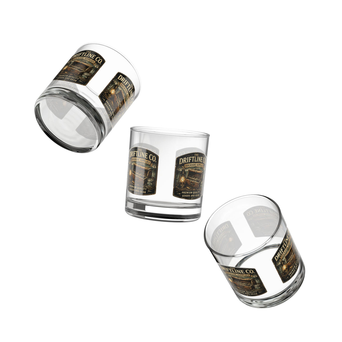 The Driftline Company – Dockside Supplies Glass Tumbler