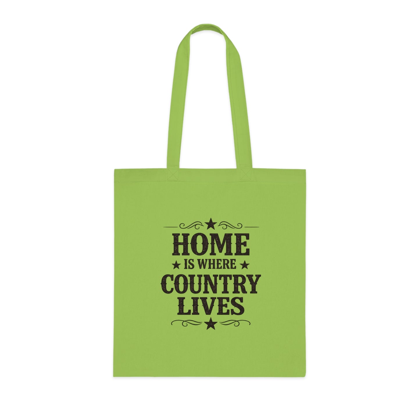 Home Is Where Country Lives Tote Bag – Country Shopper Bag