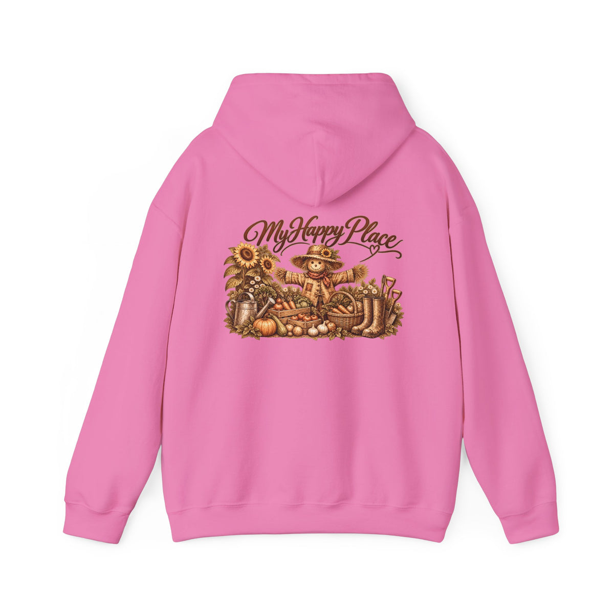 My Happy Place Vintage Style Gärtner-Kapuzenpullover