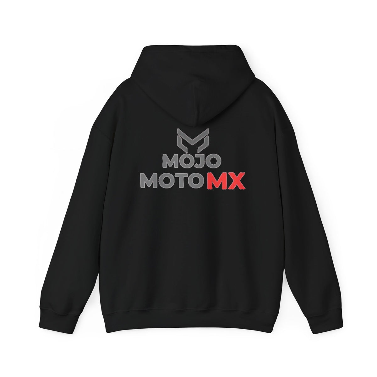 Mojo Moto MX Logo Hoodie – Front & Back Print Motocross Hoodie