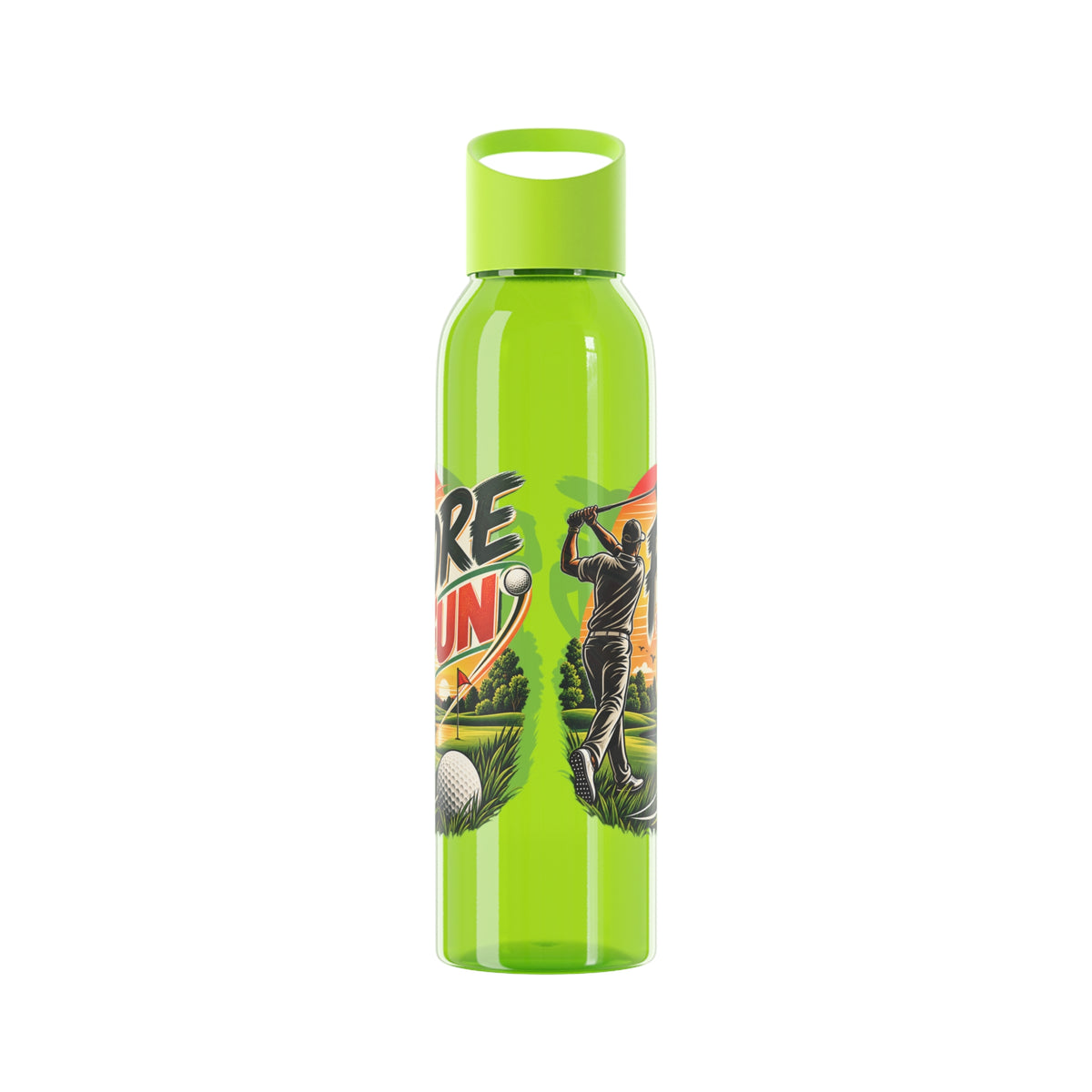 Fore Fun Golf Trinkflasche – Retro-Golfer-Design