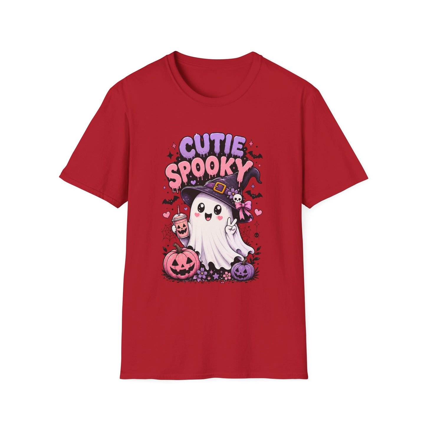 Cutie Spooky Ghost Halloween T-Shirt – Cute Graphic Tee