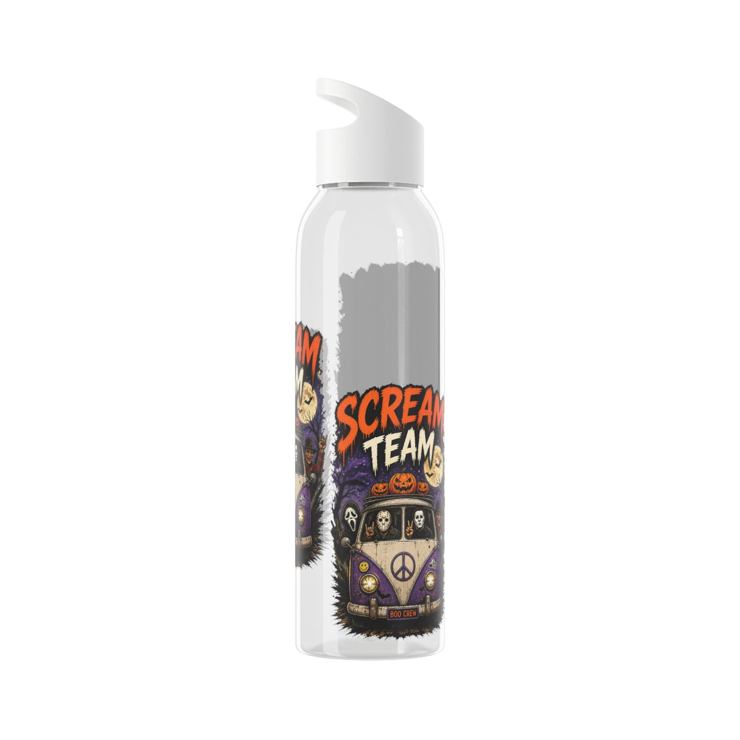 Scream Team Halloween Gamer Water Bottle