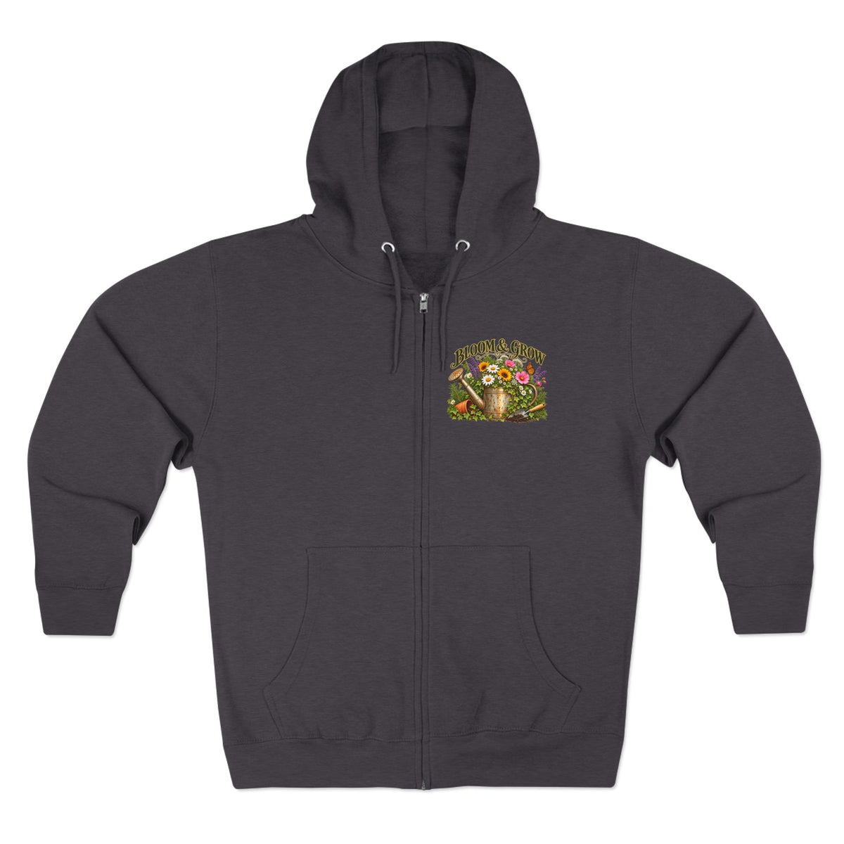 Bloom & Grow Vintage Garden – Zip Hoodie
