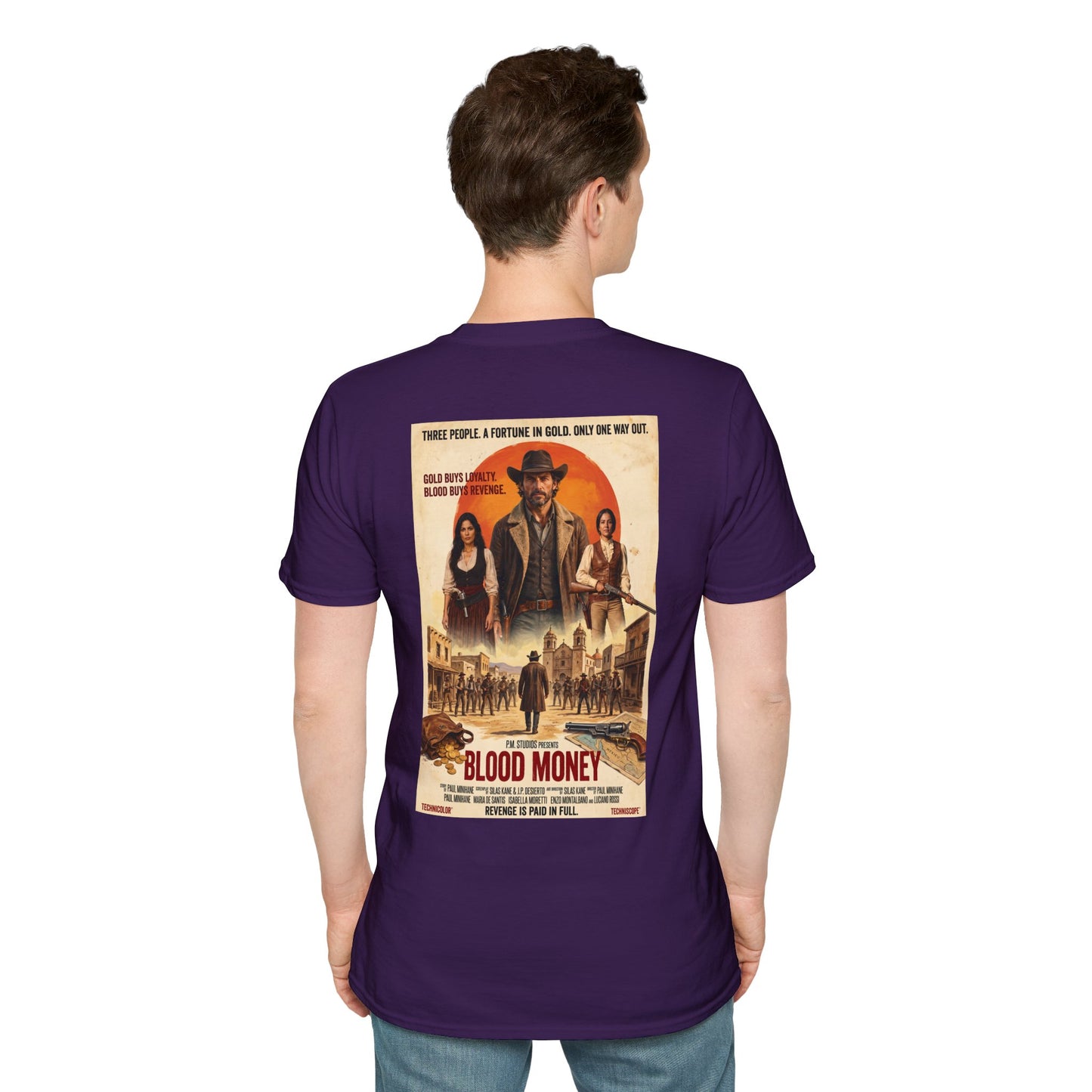 PM Pictures Blood Money T-Shirt – English Edition
