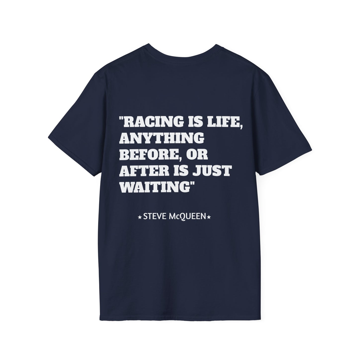 T-Shirt Mojo Moto MX Legends Hommage à Steve McQueen (Options de T-Shirt couleur foncée)
