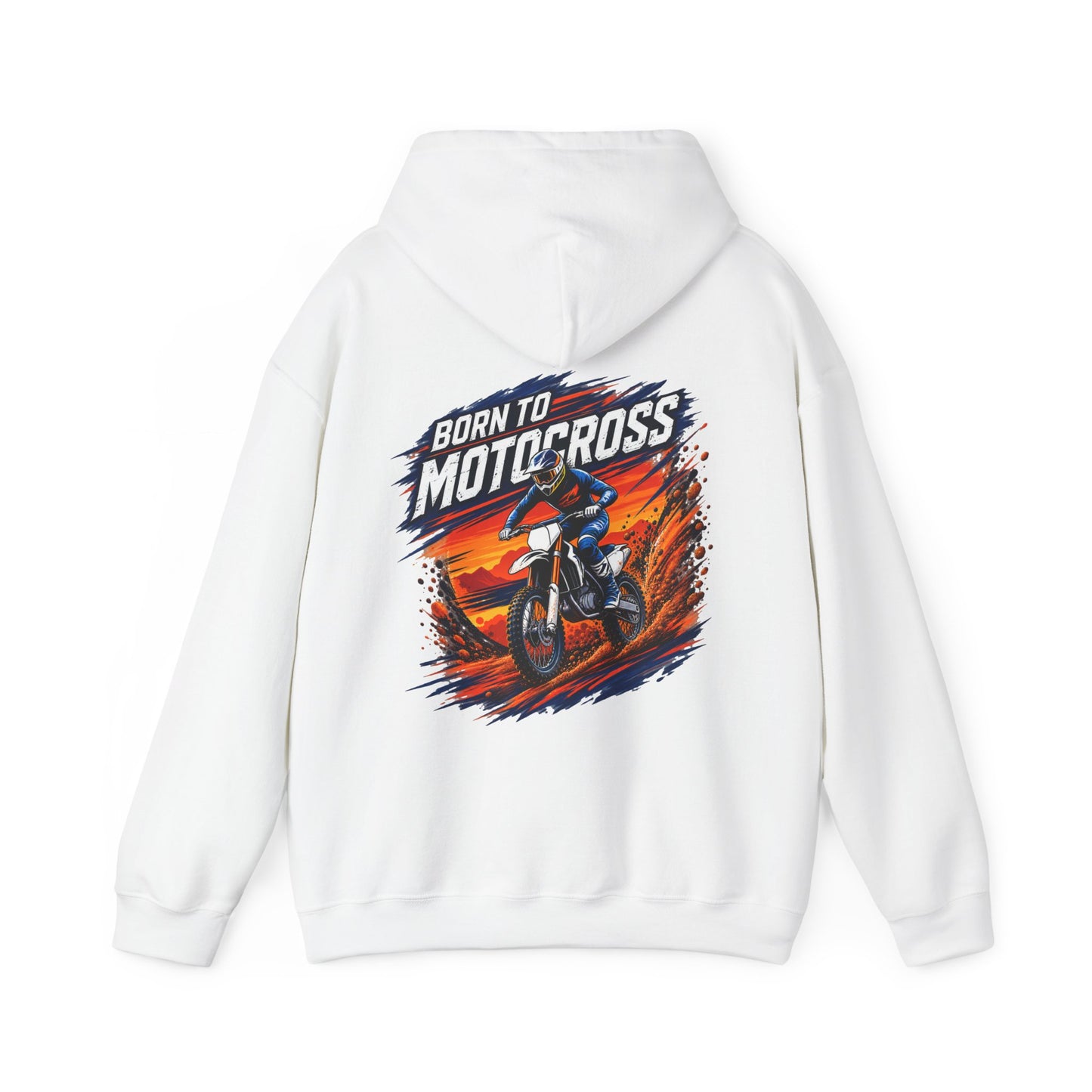 Sweat à capuche de motocross, sweat-shirt unisexe Heavy Blend