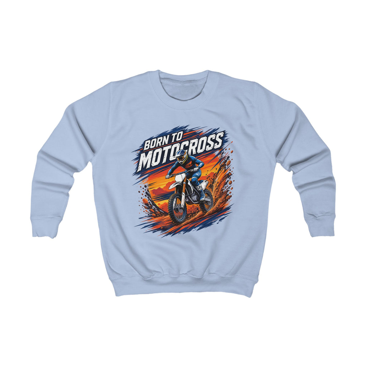 Born to Motocross Youth Sweatshirt – Kids Dirt Bike Jumper