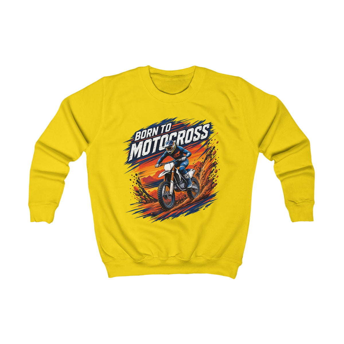 Born to Motocross Youth Sweatshirt – Kids Dirt Bike Jumper