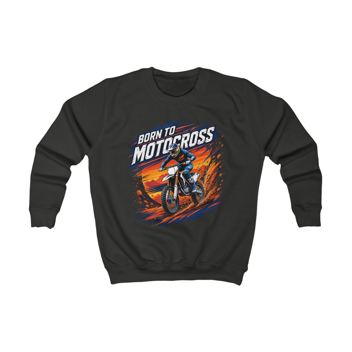 Born to Motocross Youth Sweatshirt – Kids Dirt Bike Jumper