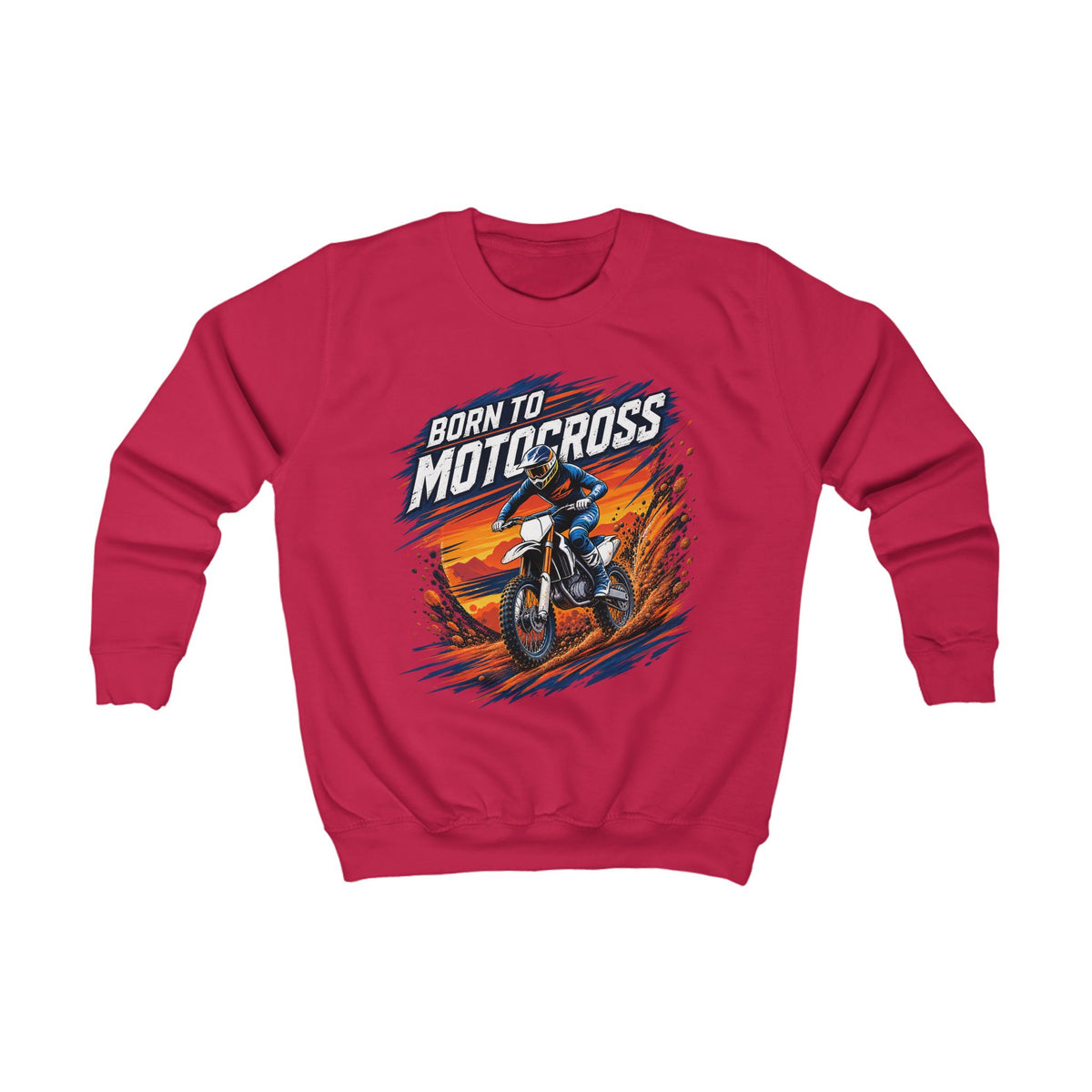 Born to Motocross Youth Sweatshirt – Kids Dirt Bike Jumper