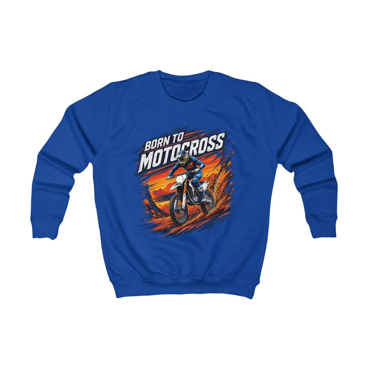 Born to Motocross Youth Sweatshirt – Kids Dirt Bike Jumper