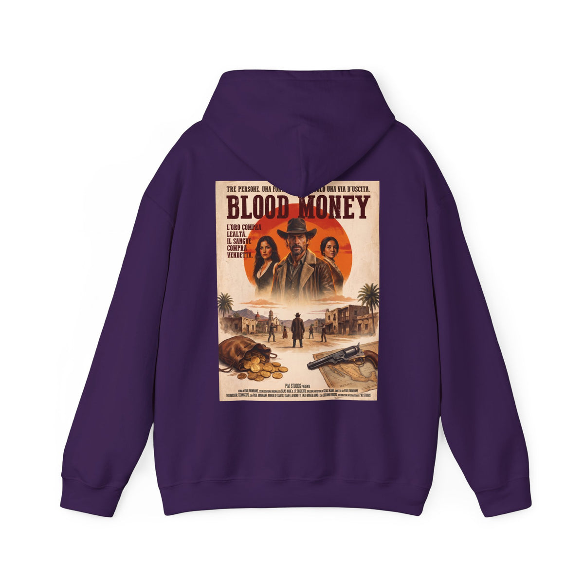 PM Pictures Blood Money Hoodie – Italian Collector's Edition