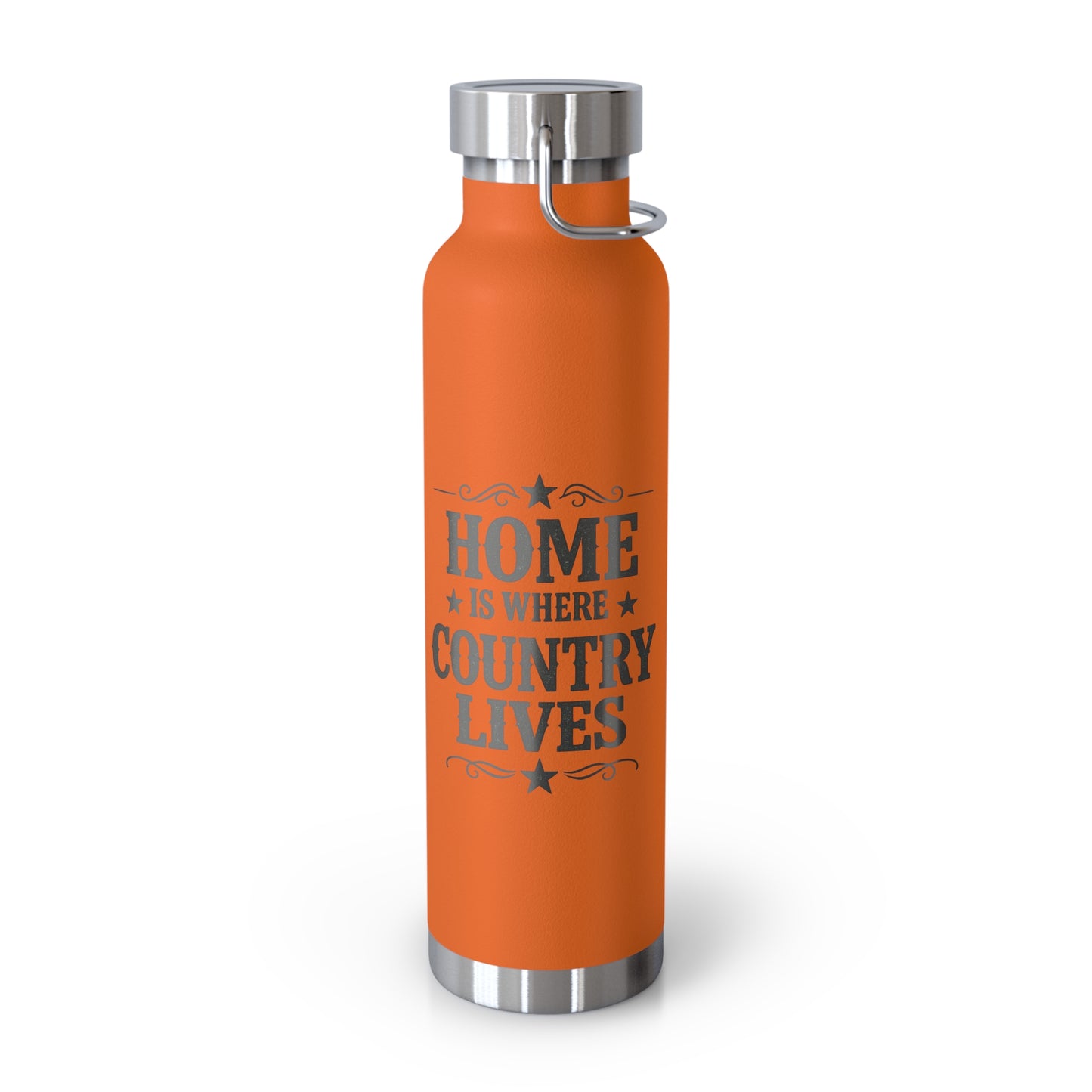 Home Is Where Country Lives Insulated Flask – 22oz Country Water Bottle