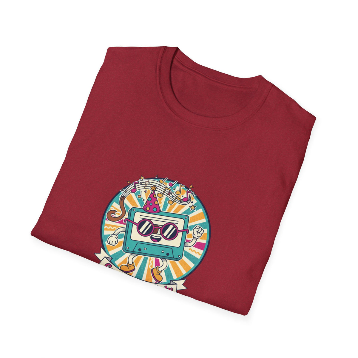Retro Good Vibes Only T-Shirt | Colourful Retro Cassette Graphic Tee | 80s & 90s Inspired Unisex T-Shirt