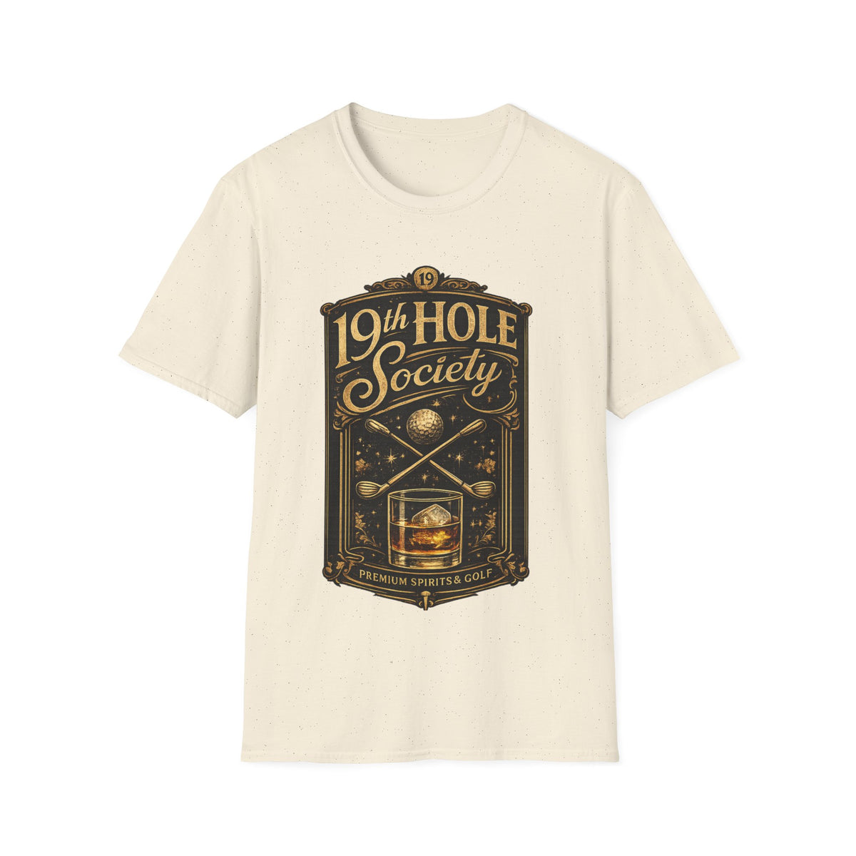 19th Hole Society Fine Spirits and Golf T-Shirt