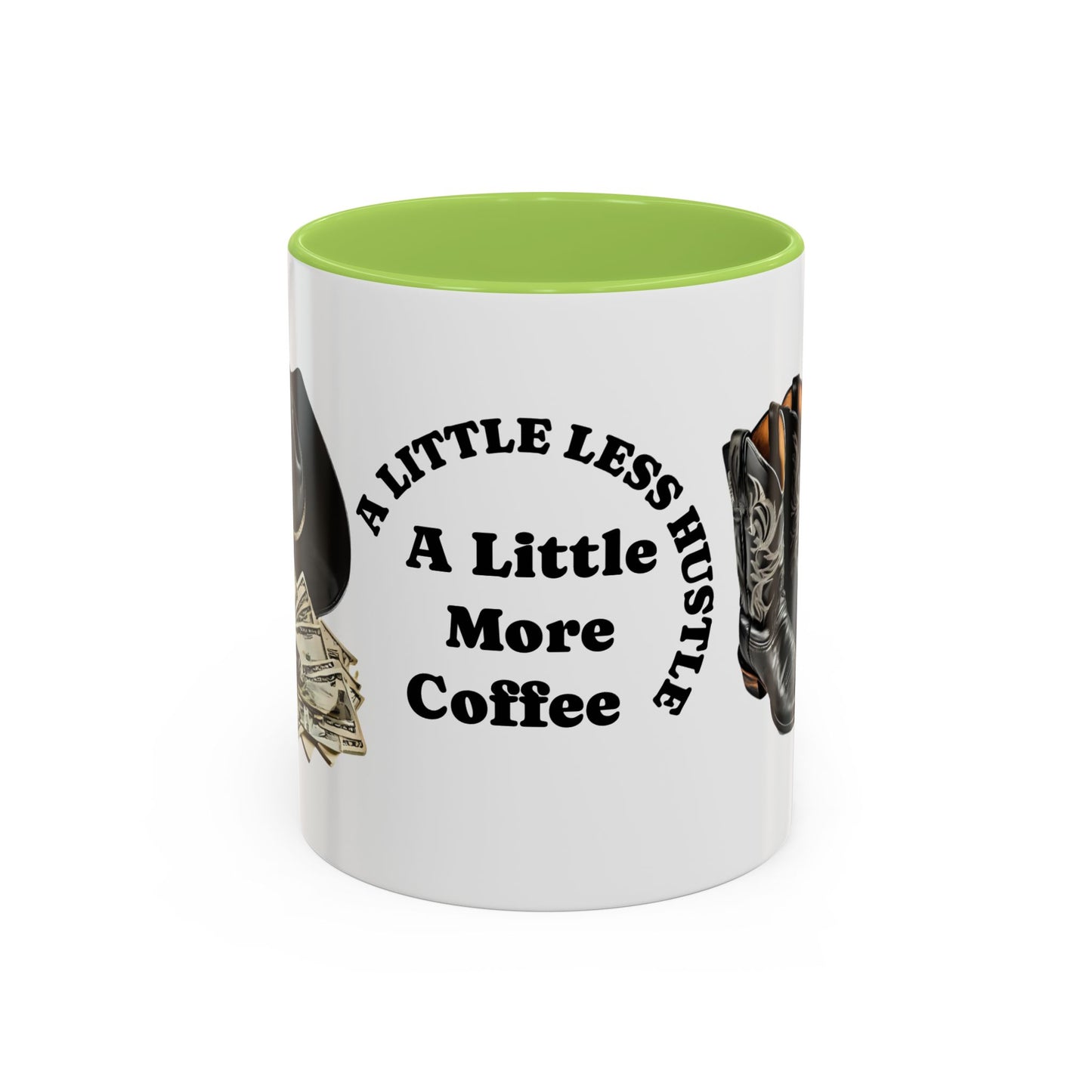 Accent Coffee Mug - Great for Coffee Lovers, Cowboys, Great Gift, Unique Mug for Home or Office