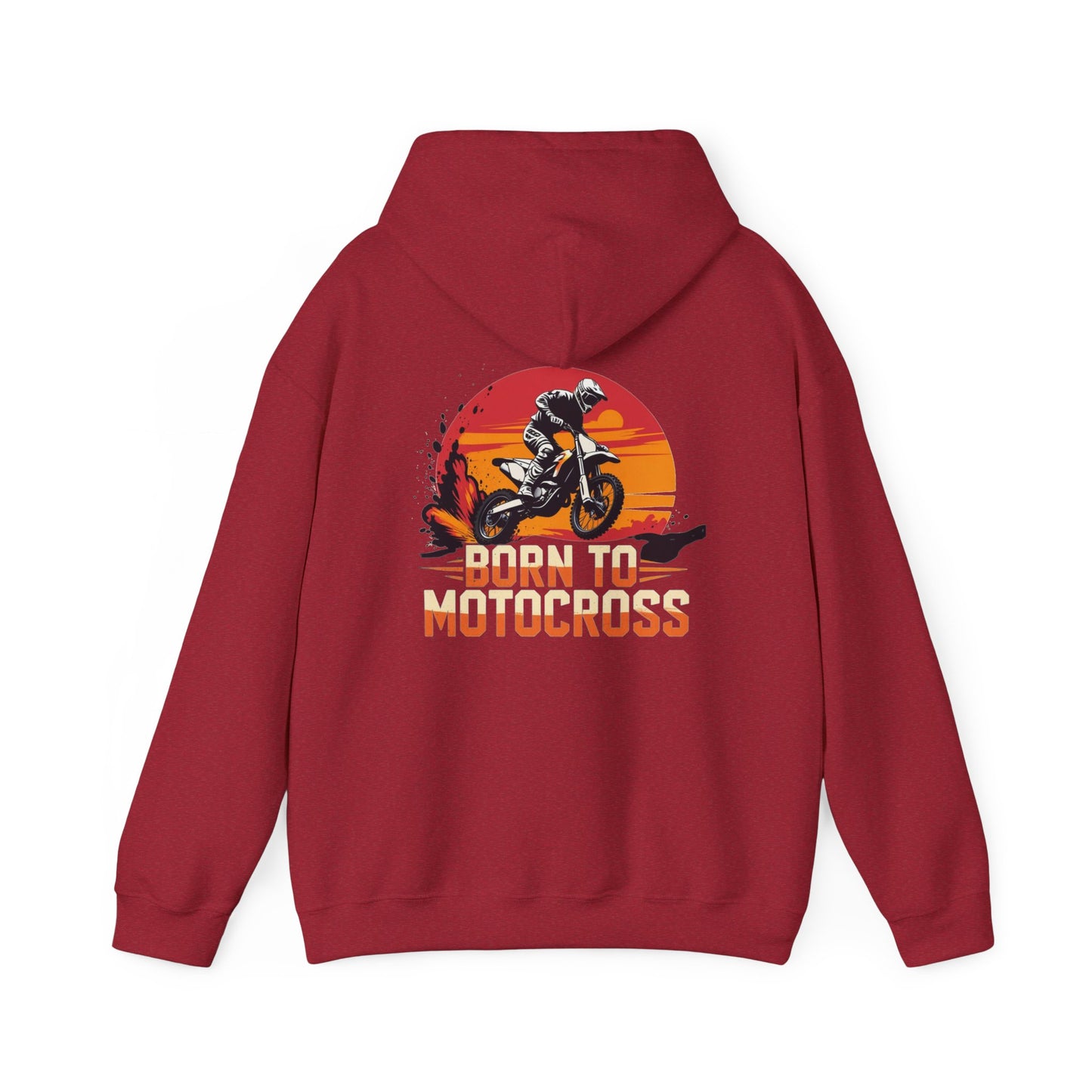Born to Motocross Sunset Hoodie