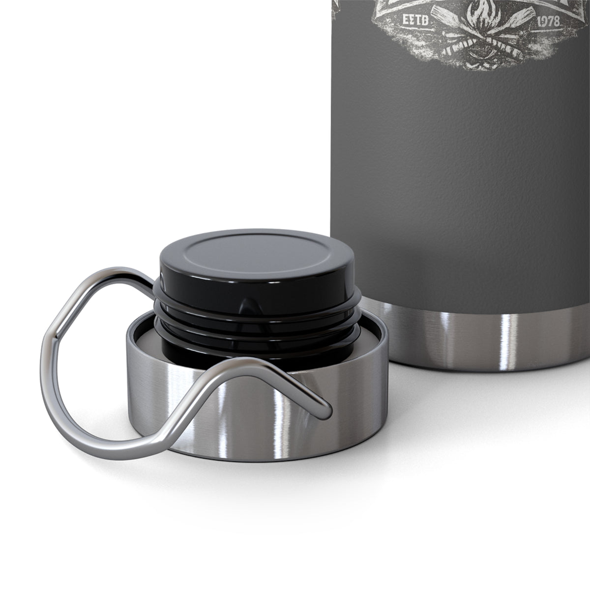 Fish & Camp Insulated Flask – Great Outdoors Fishing Flask
